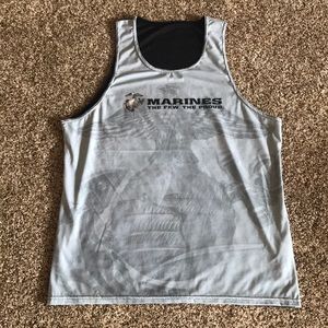 Men’s Large Marine Corp Tank Top. Sublimated.